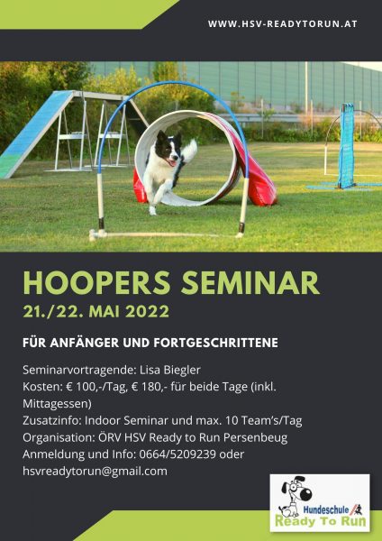 Read more about the article Hoopers Seminar 21. + 22. Mai 2022